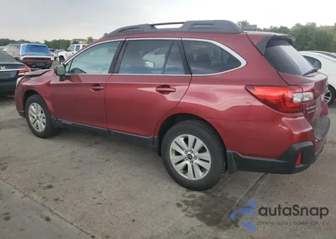 2018 Subaru Outback 2.5I Premium from USA, damaged, VIN 4S4BSACC3J3386374